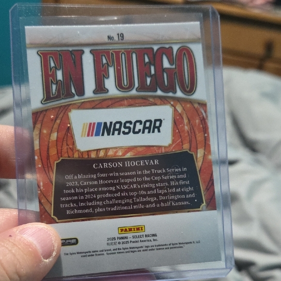 En Fuego Select Trading Card - Picture 2 of 3